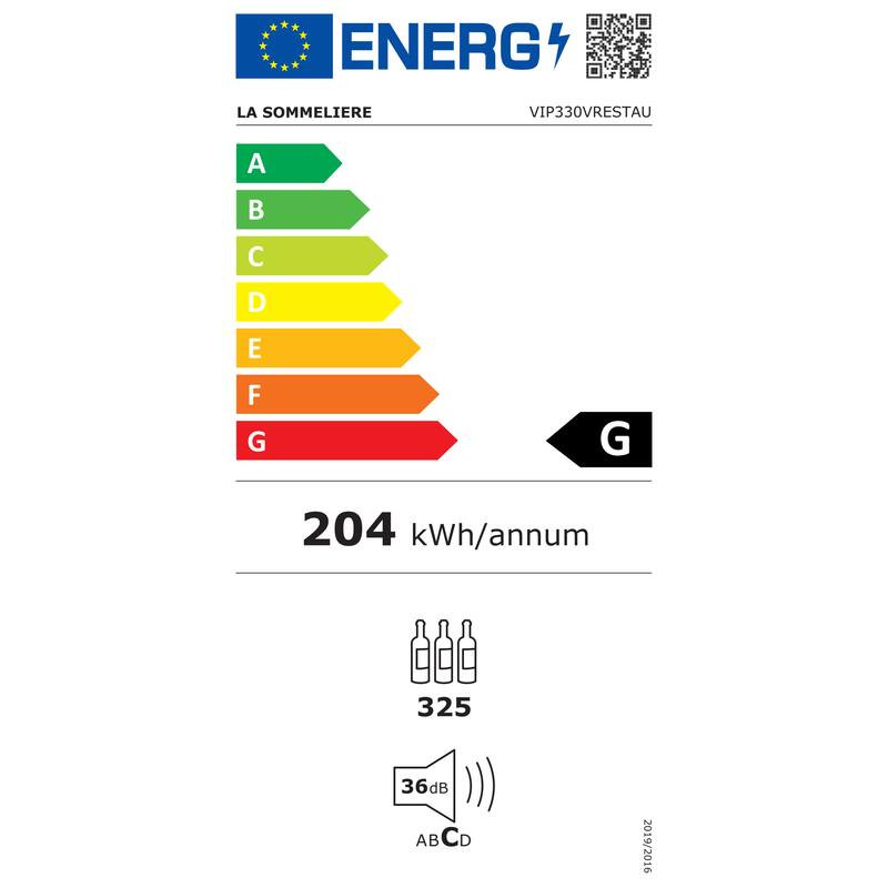 VIP330VRESTAU La Sommelière : Cave de Vieillissement Multi Zones - 166 Bouteilles